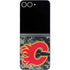 NHL Calgary Flames Camo Galaxy Z Flip6 Skin