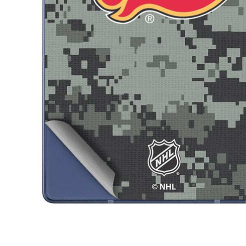 NHL Calgary Flames Camo Galaxy Z Fold6 Skin