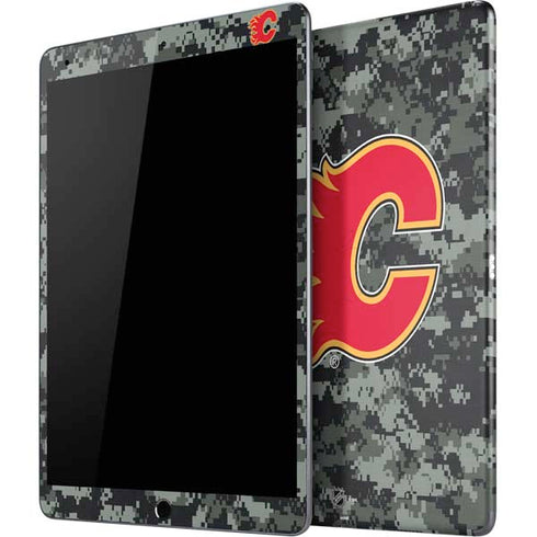 NHL Calgary Flames Camo iPad Skins