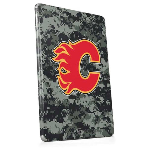 NHL Calgary Flames Camo Apple iPad Skin