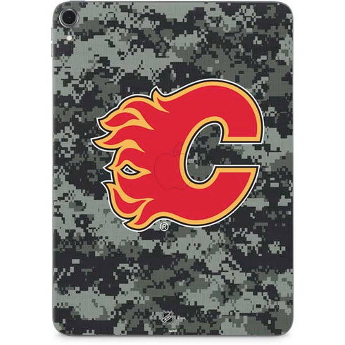NHL Calgary Flames Camo Apple iPad Pro Skin