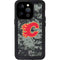 NHL Calgary Flames Camo iPhone 15 Pro Waterproof Case