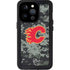 NHL Calgary Flames Camo iPhone 15 Pro Waterproof Case
