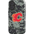 NHL Calgary Flames Camo iPhone 16 Magsafe Impact Case