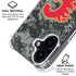 NHL Calgary Flames Camo iPhone 16 Plus Clear Case