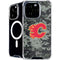 NHL Calgary Flames Camo iPhone 16 Pro MagSafe Case