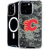 NHL Calgary Flames Camo iPhone 16 Pro MagSafe Case
