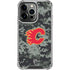 NHL Calgary Flames Camo iPhone 16 Pro Max Clear Case