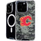 NHL Calgary Flames Camo iPhone 16 Pro Max MagSafe Case