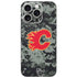 NHL Calgary Flames Camo iPhone 16 Pro Skin