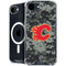 NHL Calgary Flames Camo iPhone 16e MagSafe Case
