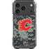 NHL Calgary Flames Camo iPhone 18 Pro Clear Case