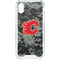 NHL Calgary Flames Camo iPhone XS Clear Case