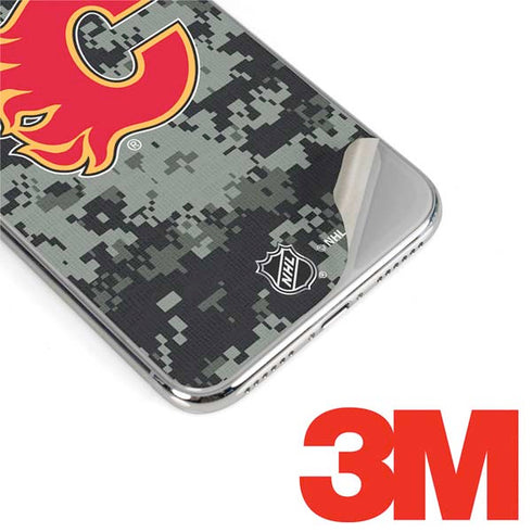 NHL Calgary Flames Camo iPhone XS Max Skin