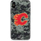 NHL Calgary Flames Camo iPhone XS Skin