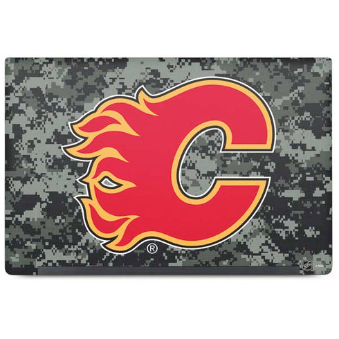 NHL Calgary Flames Camo Dell Latitude Skin