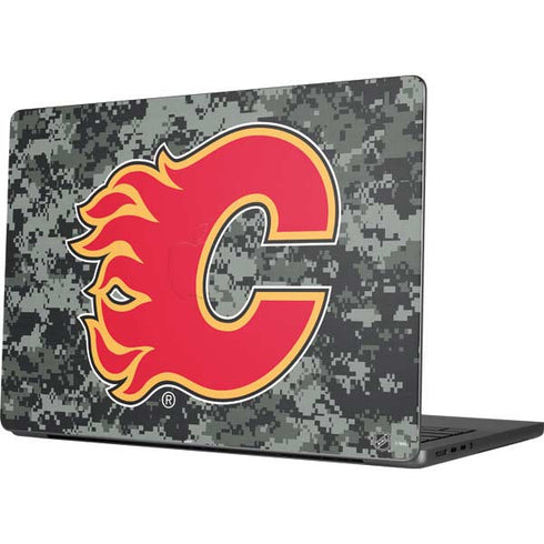 NHL Calgary Flames Camo Apple MacBook Pro 14-inch Skin