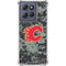 NHL Calgary Flames Camo Moto G Stylus 5G (2025) Clear Case