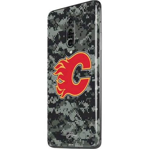 NHL Calgary Flames Camo OnePlus 7 Pro Skin