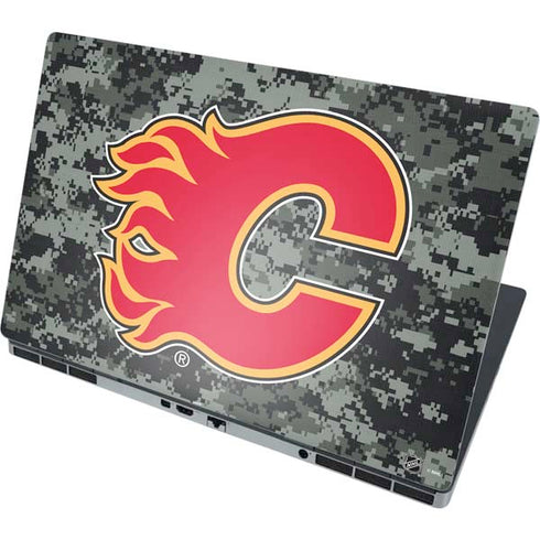 NHL Calgary Flames Camo Dell Precision Skin
