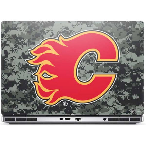 NHL Calgary Flames Camo Dell Precision Skin