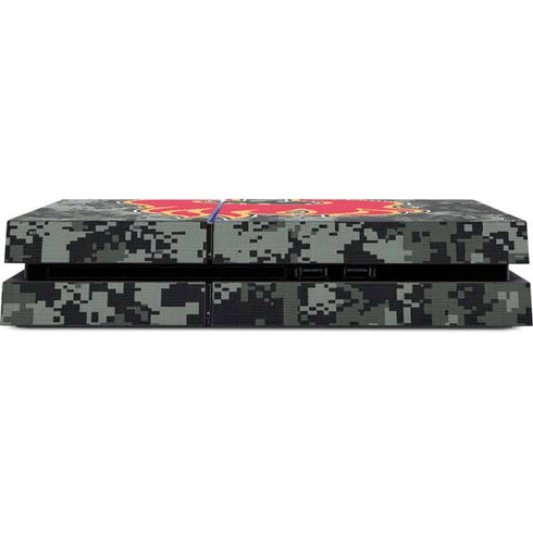 NHL Calgary Flames Camo PS4 Console Skin