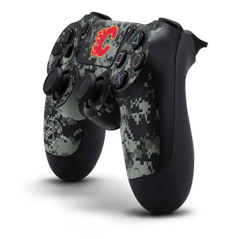 NHL Calgary Flames Camo PS4 Controller Skin