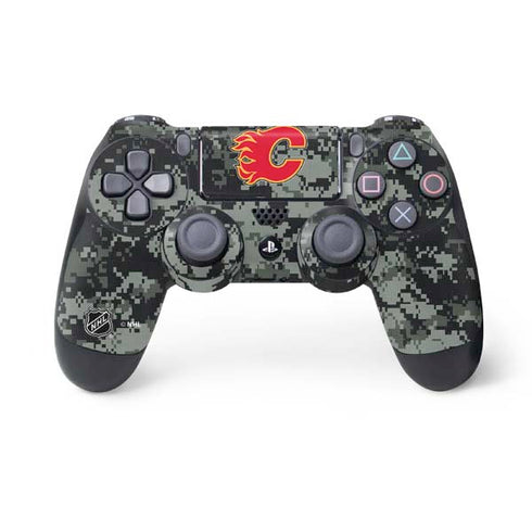 NHL Calgary Flames Camo PS4 Controller Skin