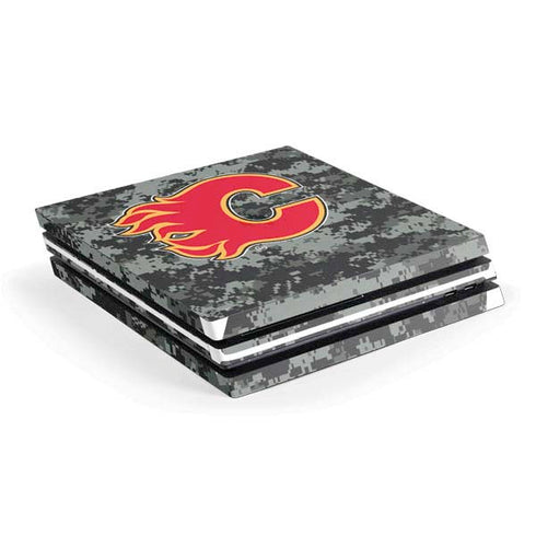 NHL Calgary Flames Camo PlayStation PS4 Skins