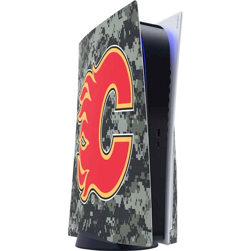 NHL Calgary Flames Camo PlayStation PS5 Skins