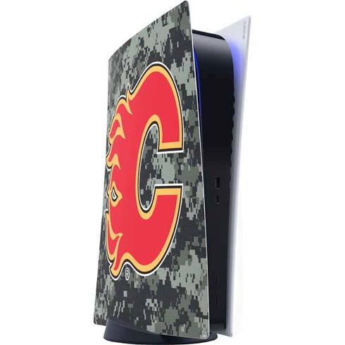 NHL Calgary Flames Camo PlayStation PS5 Skins