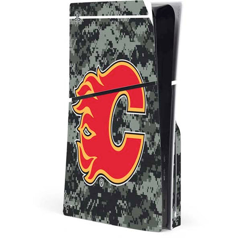 NHL Calgary Flames Camo PlayStation PS5 Skins