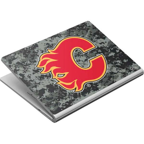 NHL Calgary Flames Camo Surface Book Skin