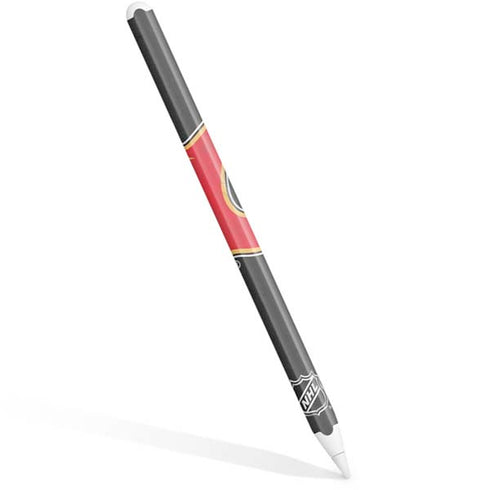 NHL Calgary Flames Distressed Apple Pencil (2nd Gen 2019) Skin