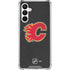 NHL Calgary Flames Distressed Galaxy A16 5G Clear Case