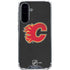 NHL Calgary Flames Distressed Galaxy A36 5G Clear Case