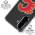 NHL Calgary Flames Distressed Galaxy A36 5G Clear Case