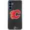 NHL Calgary Flames Distressed Galaxy A55 5G Clear Case