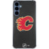 NHL Calgary Flames Distressed Galaxy A55 5G Clear Case