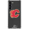 NHL Calgary Flames Distressed Galaxy S24 FE Clear Case