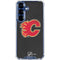 NHL Calgary Flames Distressed Galaxy S25 Plus Clear Case