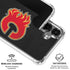 NHL Calgary Flames Distressed Galaxy S26 Clear Case