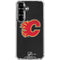 NHL Calgary Flames Distressed Galaxy S26 Plus Clear Case