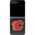NHL Calgary Flames Distressed Galaxy Z Flip6 Skin