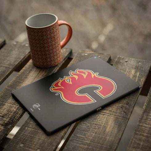 NHL Calgary Flames Distressed iPad Skins