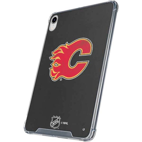 NHL Calgary Flames Distressed iPad 11th Gen (2025) Clear Case