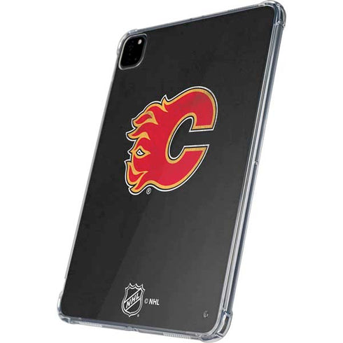 NHL Calgary Flames Distressed iPad Pro 11in (2024) Clear Case