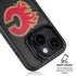 NHL Calgary Flames Distressed iPhone 13 Kickstand Case