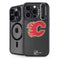 NHL Calgary Flames Distressed iPhone 13 Pro Kickstand Case