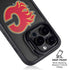 NHL Calgary Flames Distressed iPhone 13 Pro Kickstand Case